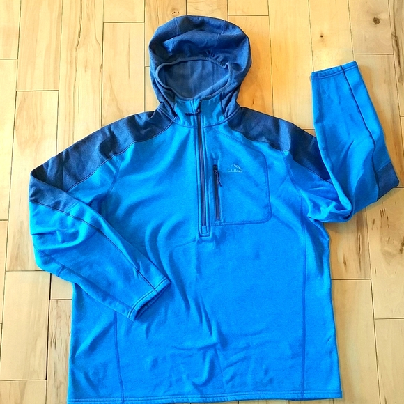 L.L. Bean Other - L.L. Bean Performance fleece 1/4 zip hoodie jacket